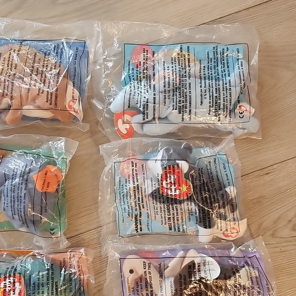 Vintage 90s Unopened McDonalds TY Beanie Baby Lot Of 11 - Picture 9 of 11